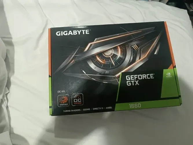 PLACA DE VIDEO GIGABYTE GEFORCE GTX 1660 OC 6GB/192BITS GDDR5 HDMI+3DP GV-N1660OC-6GD