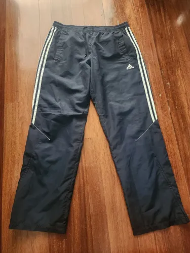 Calça Adidas Tam. G azul marinho