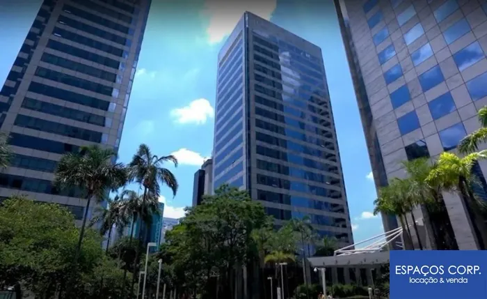Laje corporativa para alugar, 1366m² por R$ 196.550/mês - Cidade Monções - São Paulo/SP