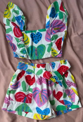 Conjunto infantil fábula tamanho 4 anos 