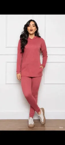Conjunto feminino para o inverno 