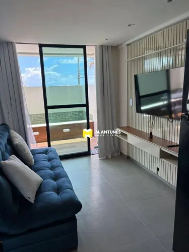 Apartamento com 1 dormitório para alugar, 35 m² por R$ 3.500,00 - Porto de Galinhas - Ipoj