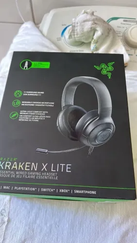 Headset Gamer Razer Kraken X Lite - Com Caixa (Excelente Estado)