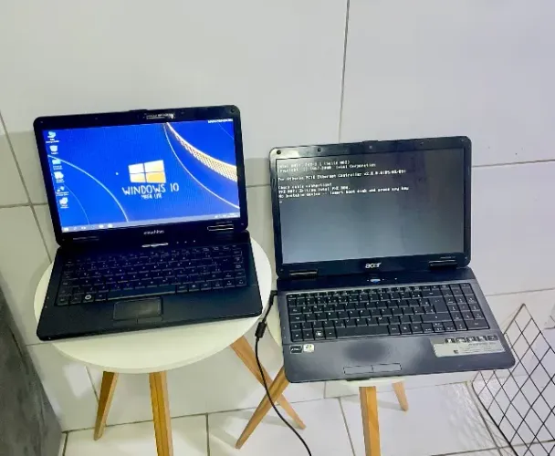 Notebooks usados na promoção