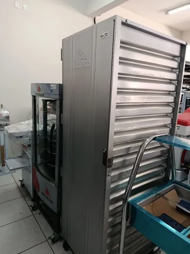 ARMARIO PARA PÃO VAZIO ALUMÍNIO IMECA