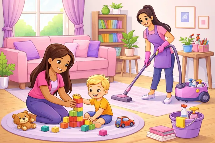 Faxineira, doméstica e babá ! 