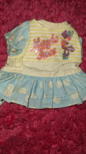 Vestido boneca mágica Face anos 80