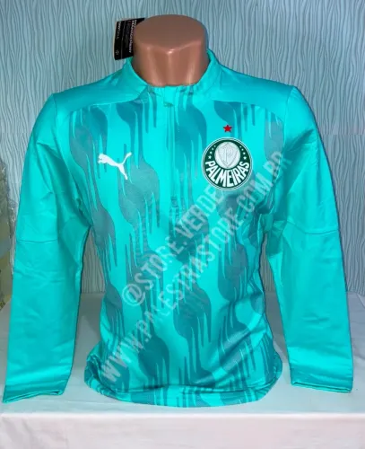 BLUSA PRE JOGO PALMEIRAS 1/4 2025/26 - PUMA