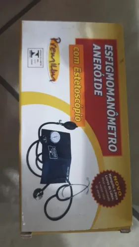 esfignomametro com estetoscopio novo