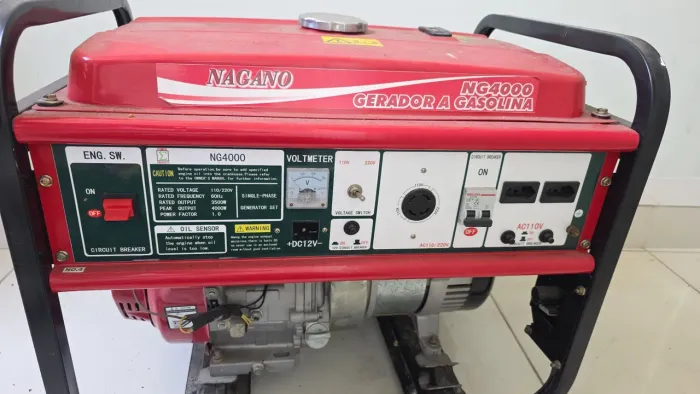 Gerador gasolina nagano NG 4000