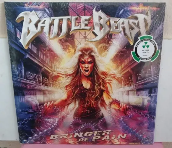lp disco de vinil beattle beast - bringer of pain - lacrado - importado
