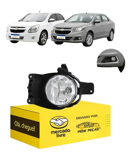 Farol Milha Cibié Gm Cobalt 2012 13 14 15 16 17 A 2022 Le Cristal