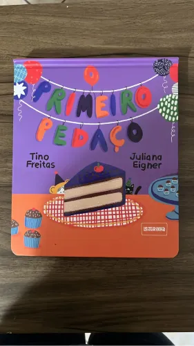 Livro infantil O primeiro pedaço