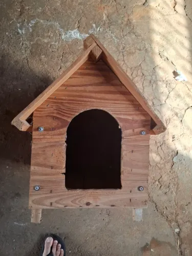 Casa cachorro madeira