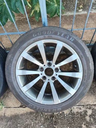 Roda para Estepe Aro 17 5x120 BMW 320i 2008 E90 Original com Pneu 225/55/17R 90%