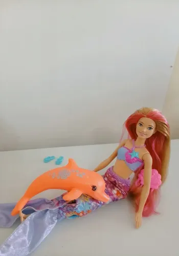 Barbie Sereia Transformação Mágica - Relíquia do Filme Barbie e os Golfinho Mágicos