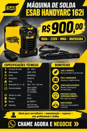 Máquina de solda Esab