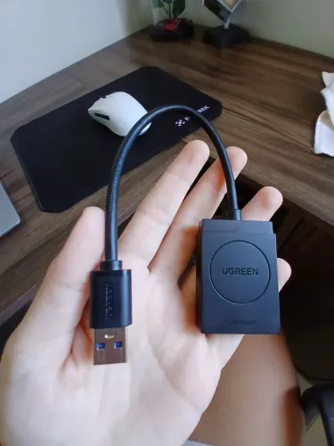 LEITOR DE CARTAO UGREEN SD 3.0 PARA SD E TF (NOVO!)