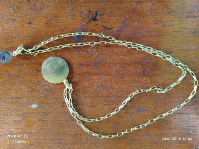 Cordão ouro de 18k