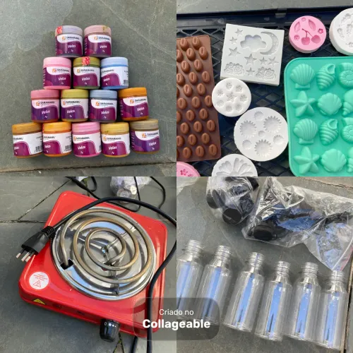 KIT COMPLETO PARA VELAS AROMÁTICAS