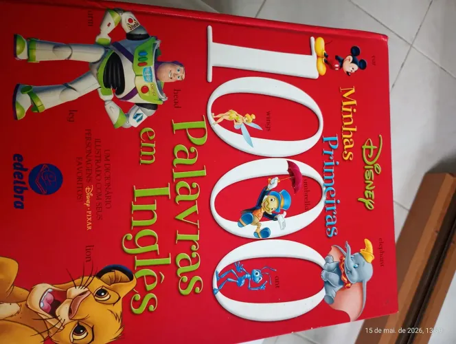 minhas primeiras 1000 palavras em inglês Disney