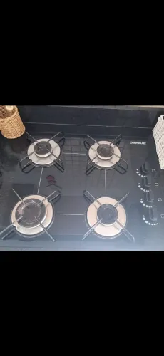 Fogão cooktop 4 bocas 