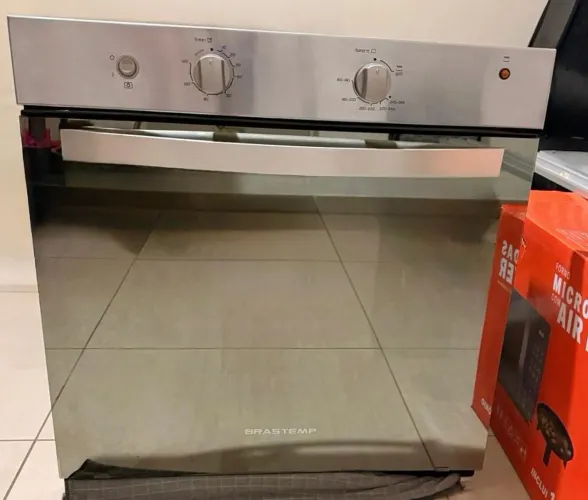 Forno de embutir Brastemp 