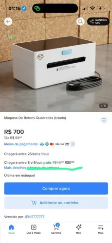 Máquina de botons