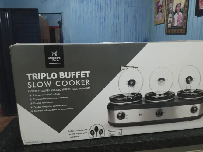 Panelas Triplo Buffet 