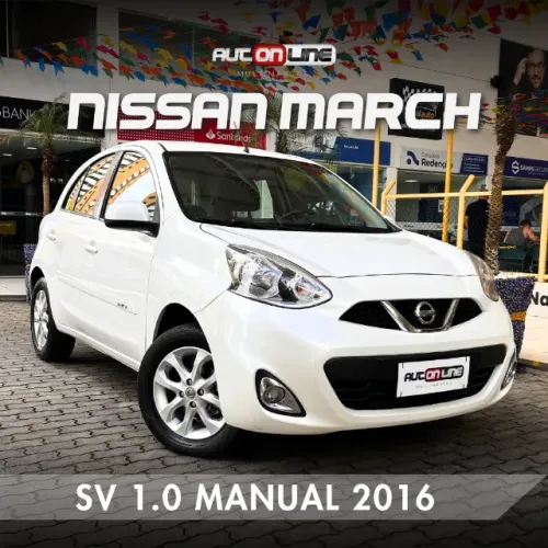 Nissan March SV 1.0 12V Flex 5P 2016
