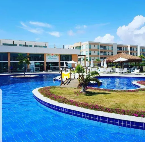 Apartamento com 1 dormitório à venda, 35 m² por R$ 320.000,00 - Muro Alto - Ipojuca/PE