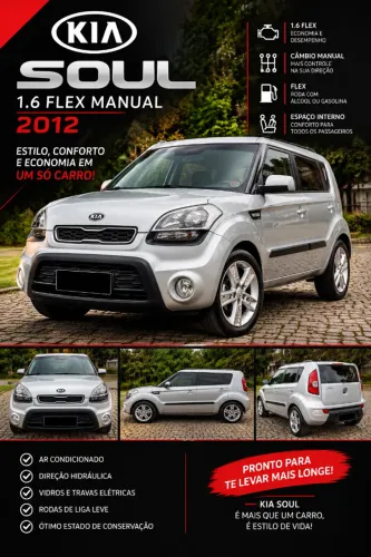Kia Motors Soul 1.6/ 1.6 16V Flex Mec. 2012
