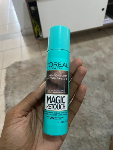 LOréal Magic Retouch Castanho Escuro 75ml - Novo