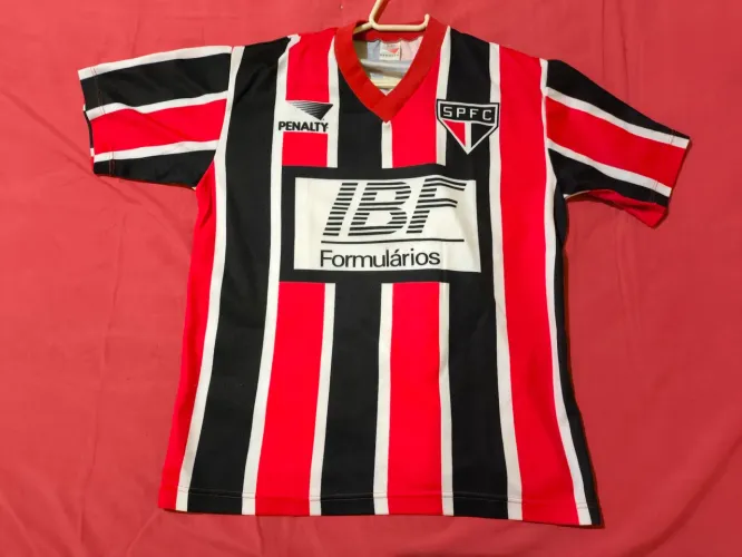 Camisa São Paulo Penalty 1992 original IBF Formulários de campo