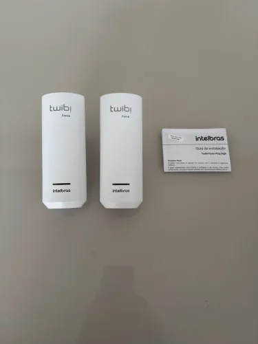 2 Repetidores de sinal wifi Twibi force Intelbrás.