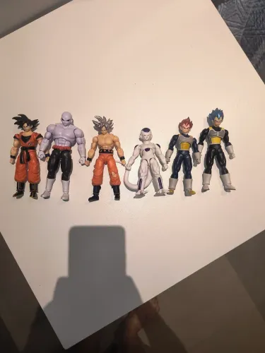 6 bonecos originais dragon ball ball evolve