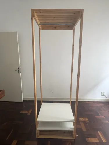 Cabideiro/closet aberto sob medida