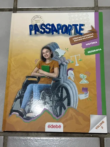 Livro passaporte edebe história e geografia