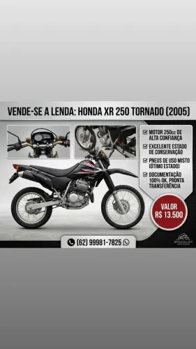 HONDA TORNADO 250: A LENDA PRONTA PARA A PISTA!