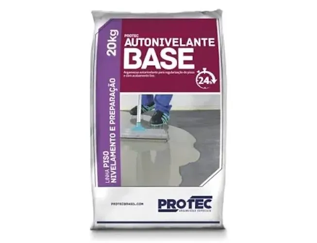 Massa Autonivelante Protec Base 20kg - Nova e Lacrada (5 sacos)
