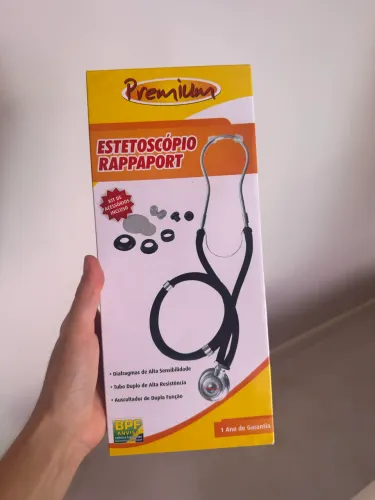 Estetoscópio Premium novo