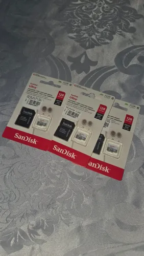 Cartão de memória SanDisk ultra 128gb