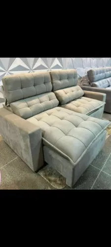Sofá Retrátil Reclinável Luxo (Mega Oferta)