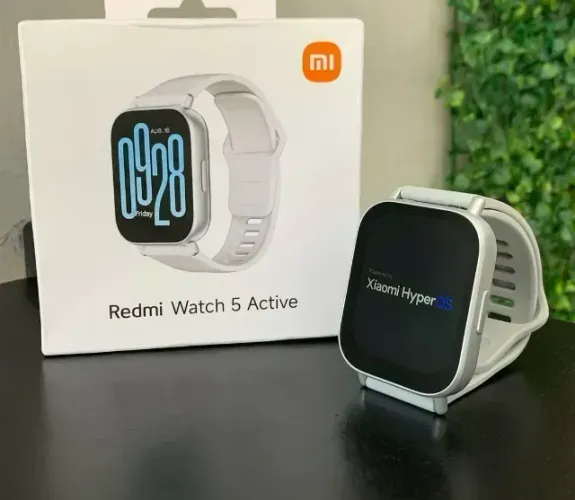 Xiaomi Redmi Watch 5 Active lacrado - atende chamadas e WhatsApp