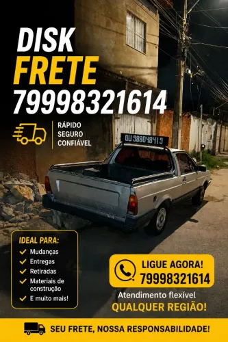Disk frete , preço qualidade e ótimo atendimento!