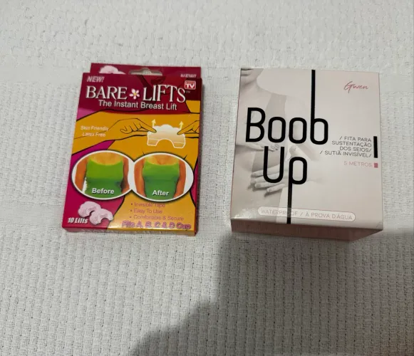 Fita adesiva boob up e bare lifts levantador de seios