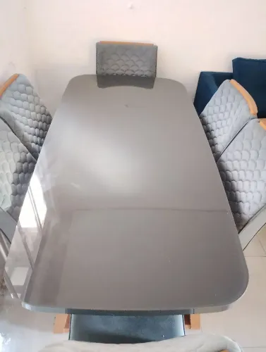 Mesa 1,80 metros 6 cadeiras nova