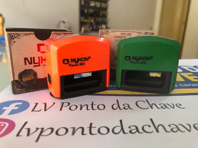 Carimbos personalizados 