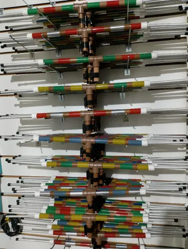 Antena de Tubo PVC para TV + cabo 5 M- Sinal Forte e Excelente Recepção