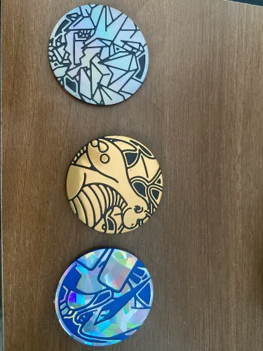 Moedas de coleção Pokémon 